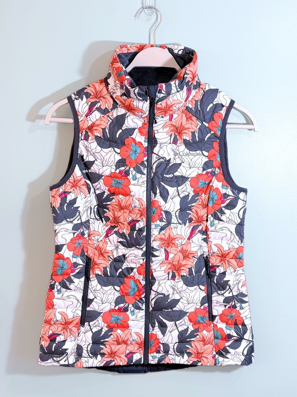 Columbia White Out Omni-Heat Women’s Puffer Vest